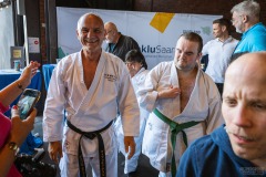 Die Teilnehmer der Päd-Ka Karateka des Turnverein Ludweiler e.V. auf der InkluSaar 2024 in Dilligen