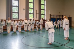 Inklusion im Päd-Ka Training: Hier kommen die anderen Karatekas zu uns.