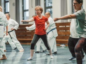 Alle machen mit beim Päd-Ka Inklusionstraining.